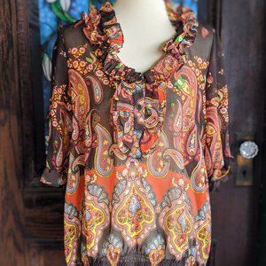 Jamie B blouse circa 70's